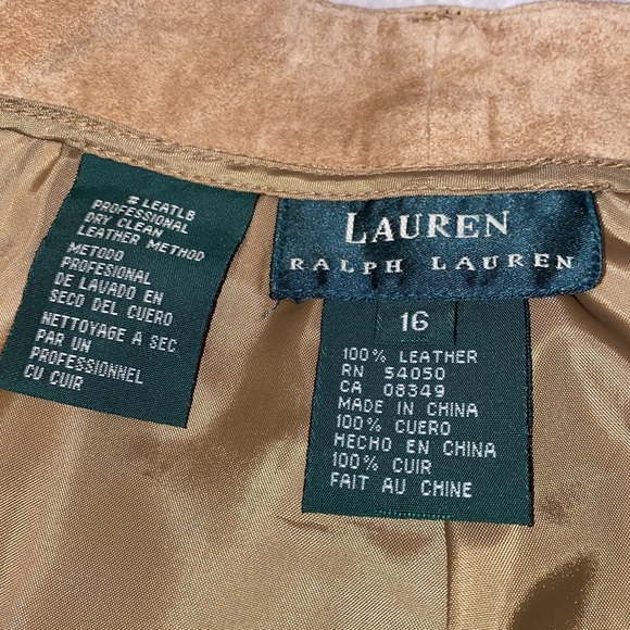 Vintage Ralph Lauren Leather Pants - Picture 7 of 16